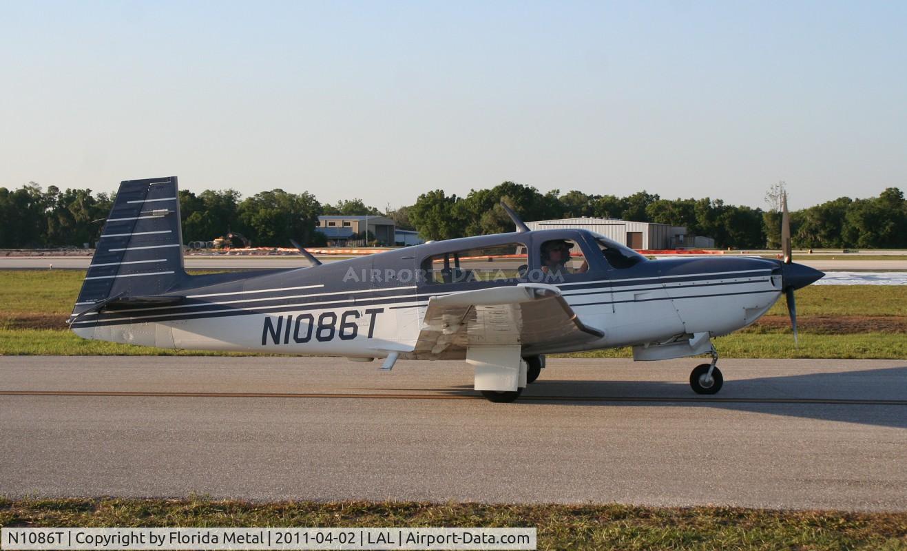N1086T, 1990 Mooney M20M Bravo C/N 27-0045, Mooney M20M