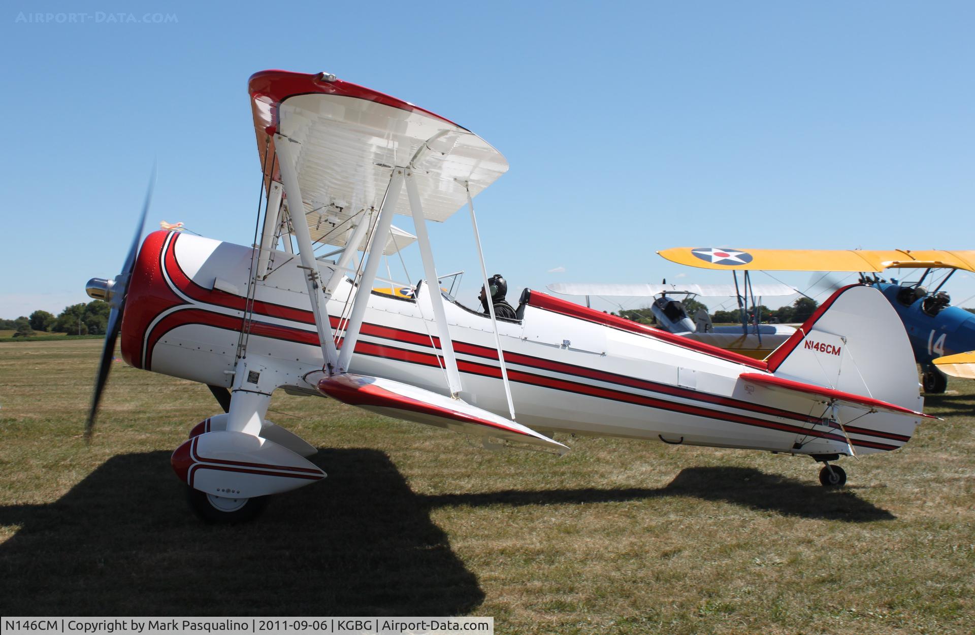 N146CM, 1942 Boeing A75N1 (PT-17) C/N 75-3268, Stearman