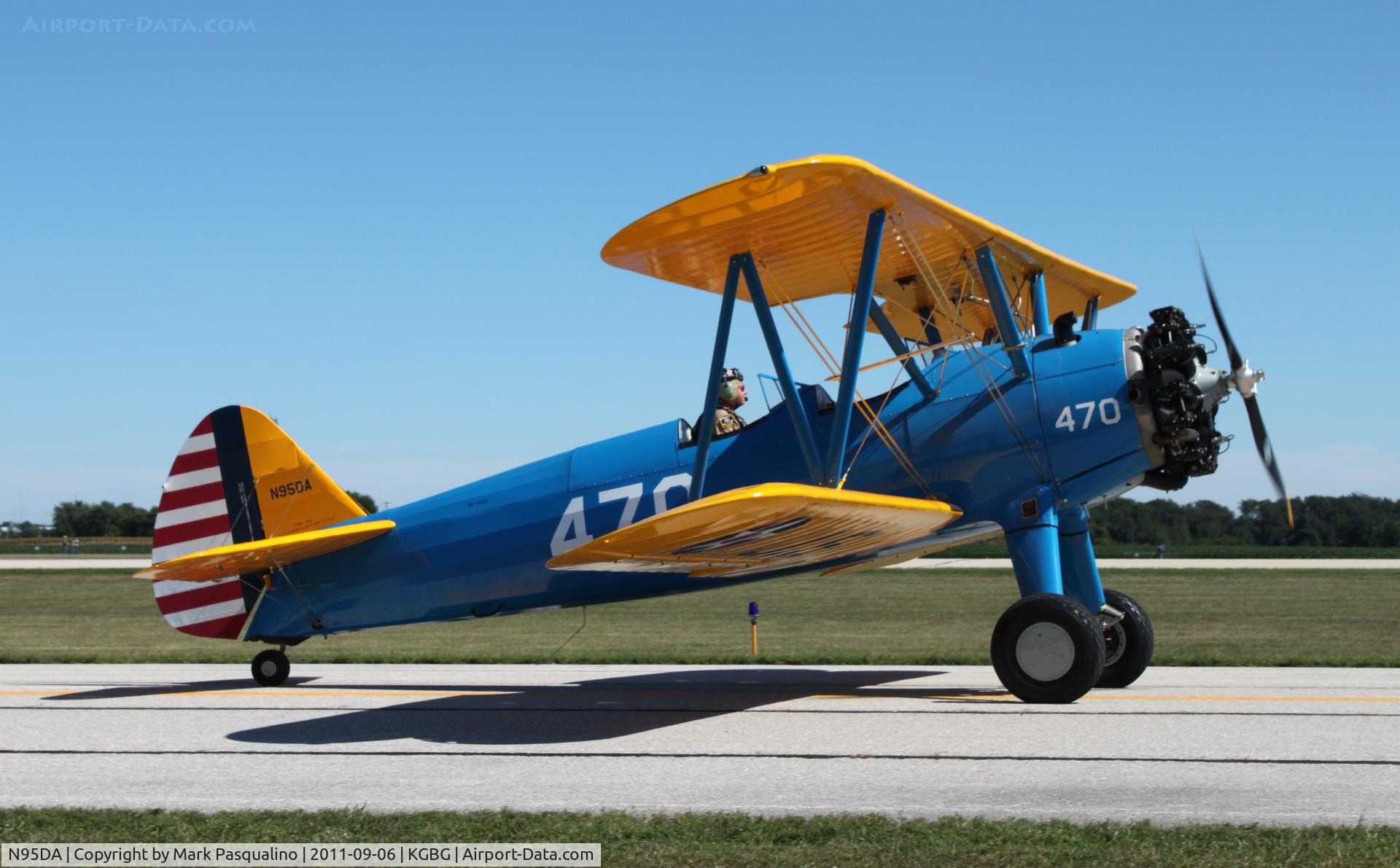 N95DA, 1942 Boeing A75N1 C/N 75-1570, Stearman