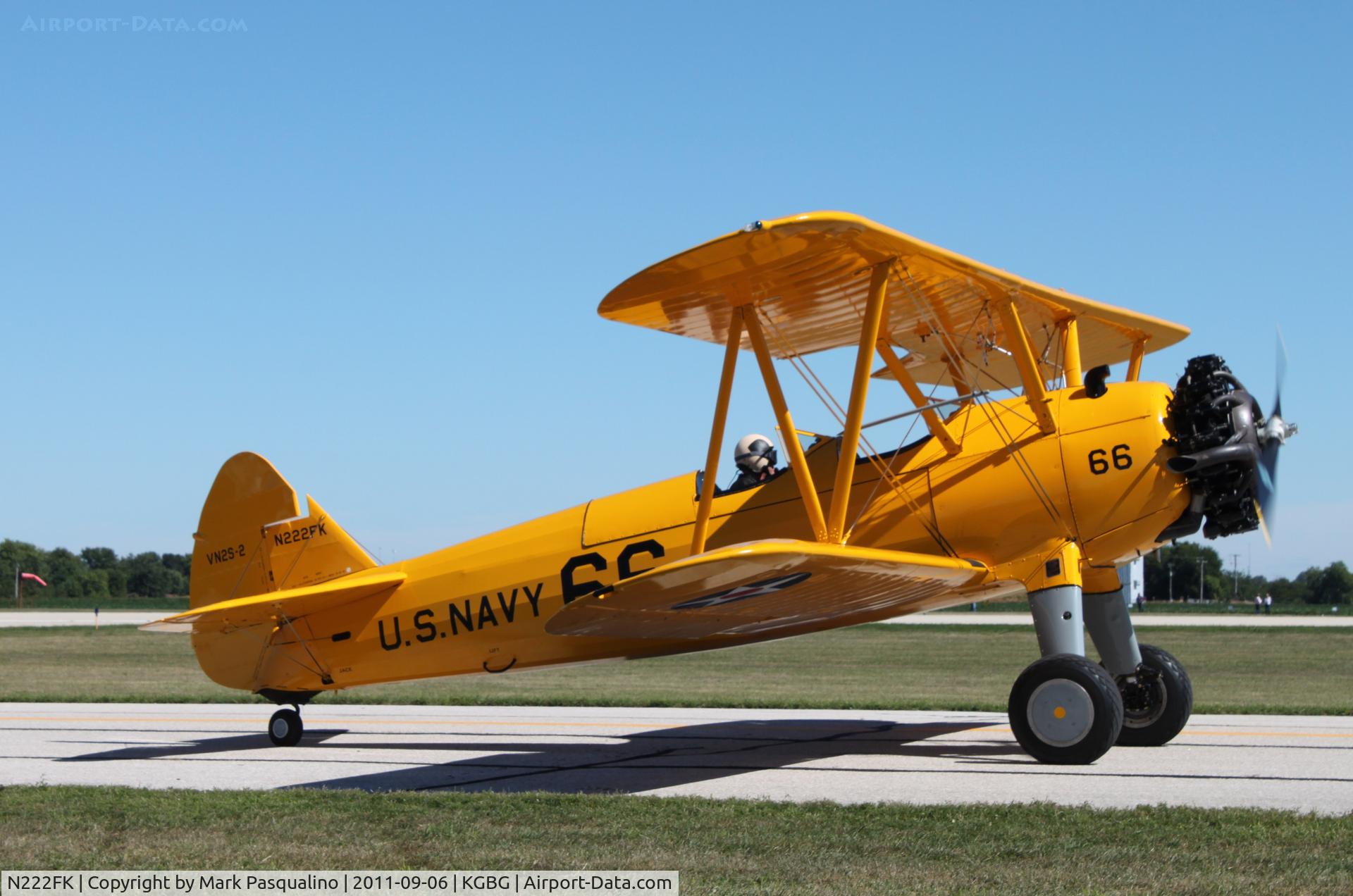 N222FK, 1943 Boeing A75 C/N 75-4559, Stearman