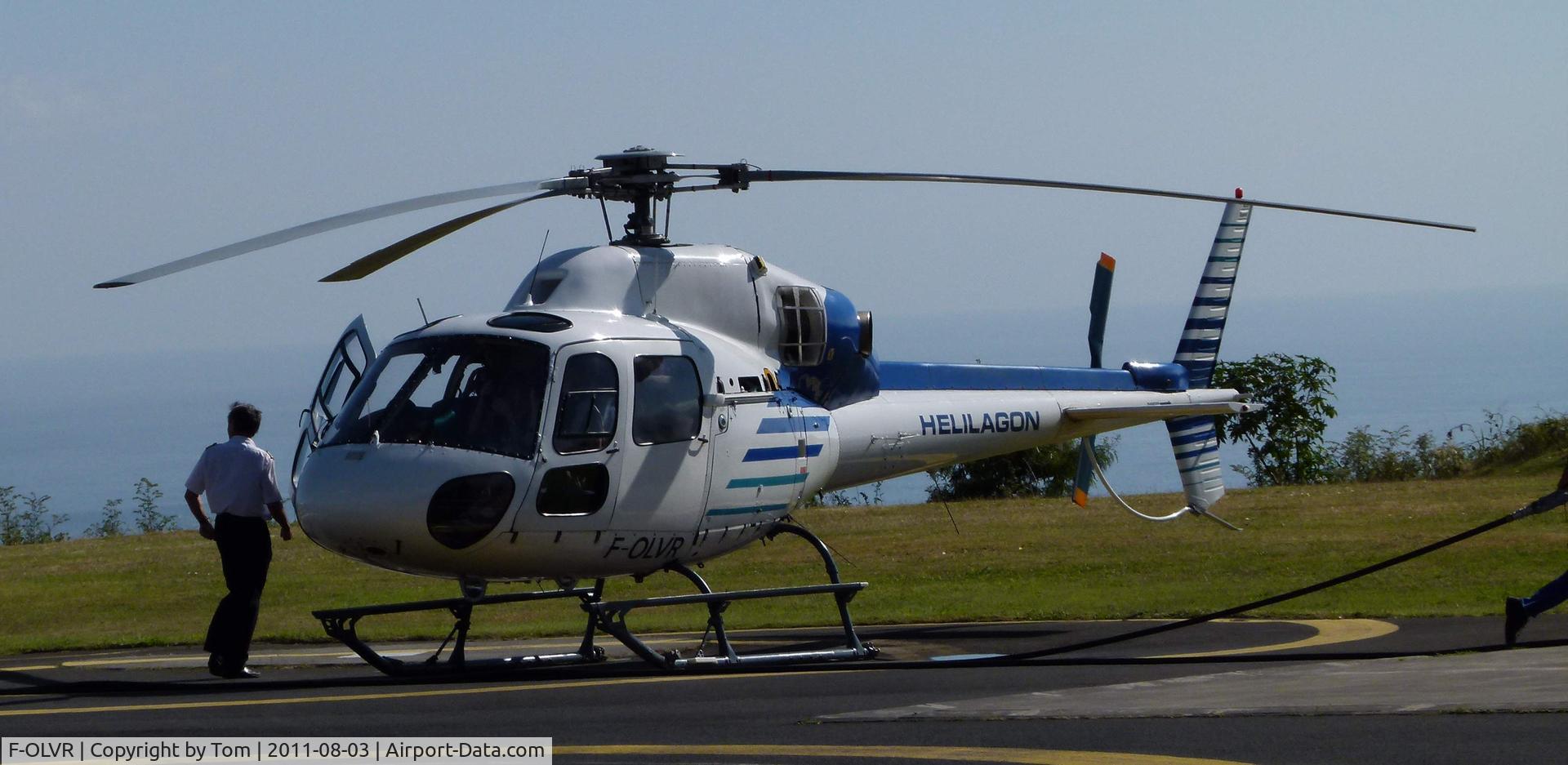 F-OLVR, Eurocopter AS-355N C/N 9609, Helilagon, Reunion Island