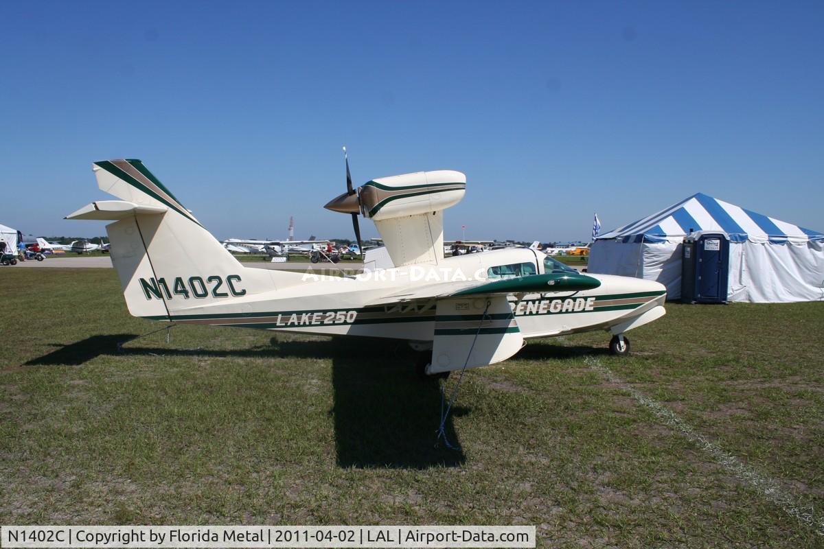 N1402C, 1984 Aerofab Inc Lake LA-4-250 C/N 15, Lake LA-4-250