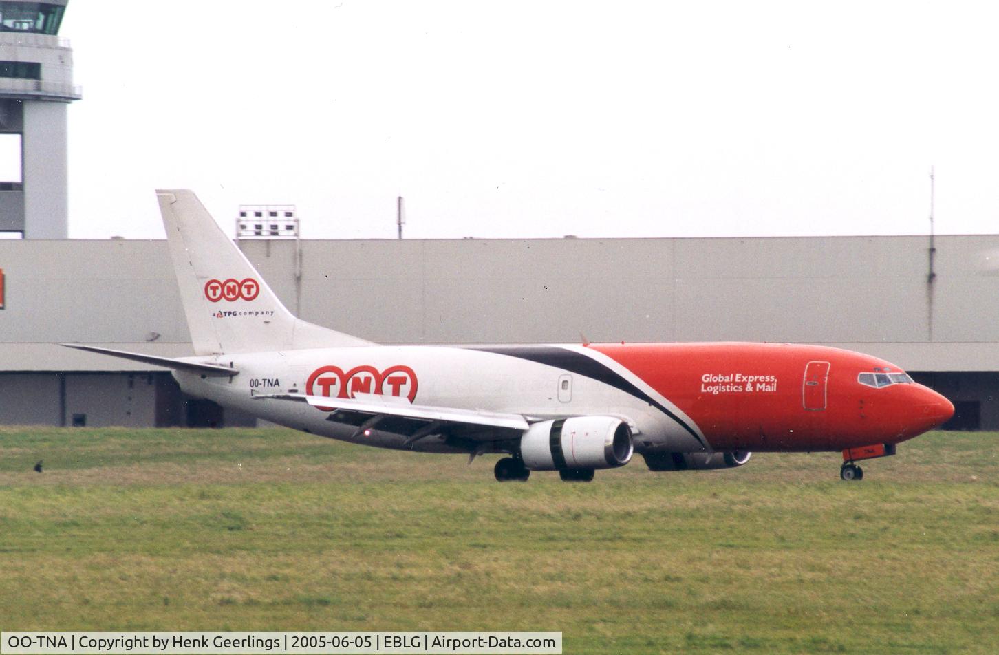 OO-TNA, 1986 Boeing 737-3T0F C/N 23569, TNT