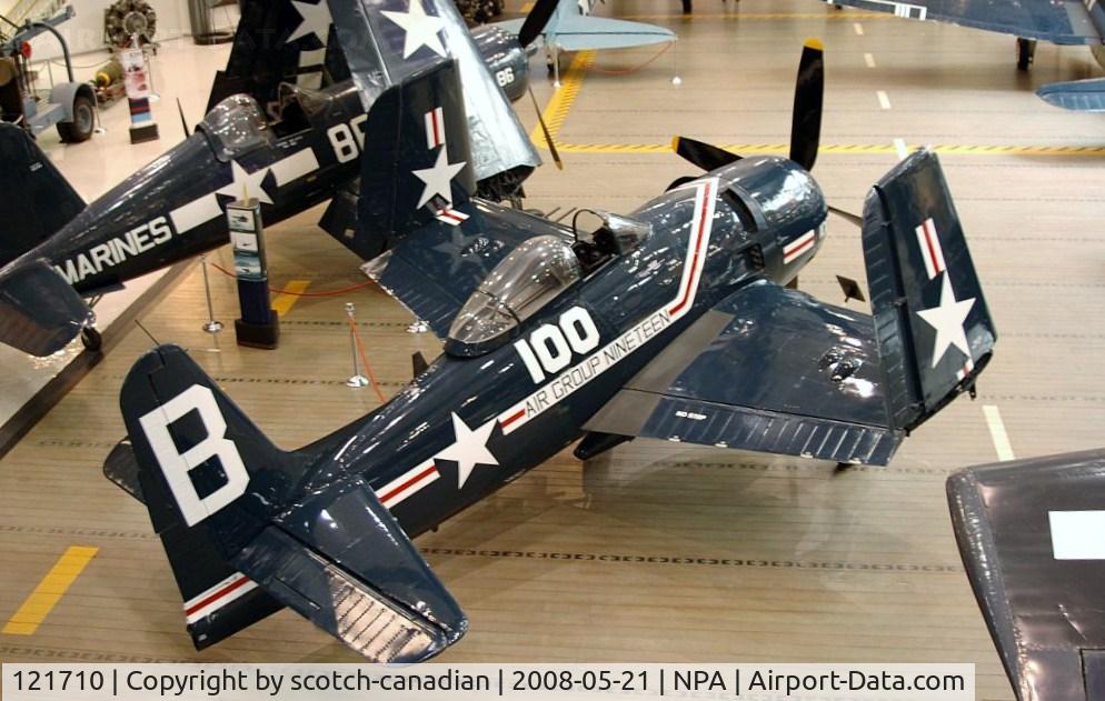 121710, Grumman F8F-2P Bearcat C/N D.1085, Grumman F8F-2P Bearcat at the National Naval Aviation Museum, Pensacola, FL