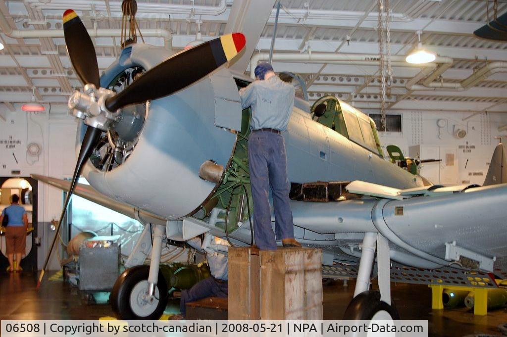06508, Douglas SBD-3 Dauntless C/N 1245, Douglas SBD-3 Dauntless at the National Naval Aviation Museum, Pensacola, FL