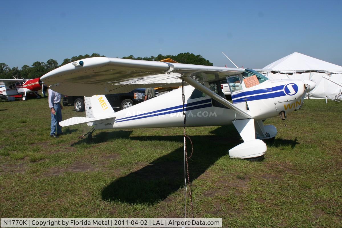 N1770K, 1946 Luscombe 8E Silvaire C/N 4497, Luscombe 8E
