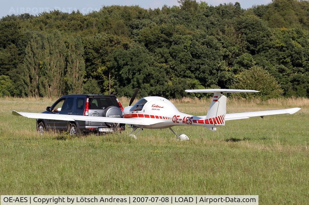 OE-AES, Diamond DA-20A-1 Katana C/N 10168, must - Follow Me