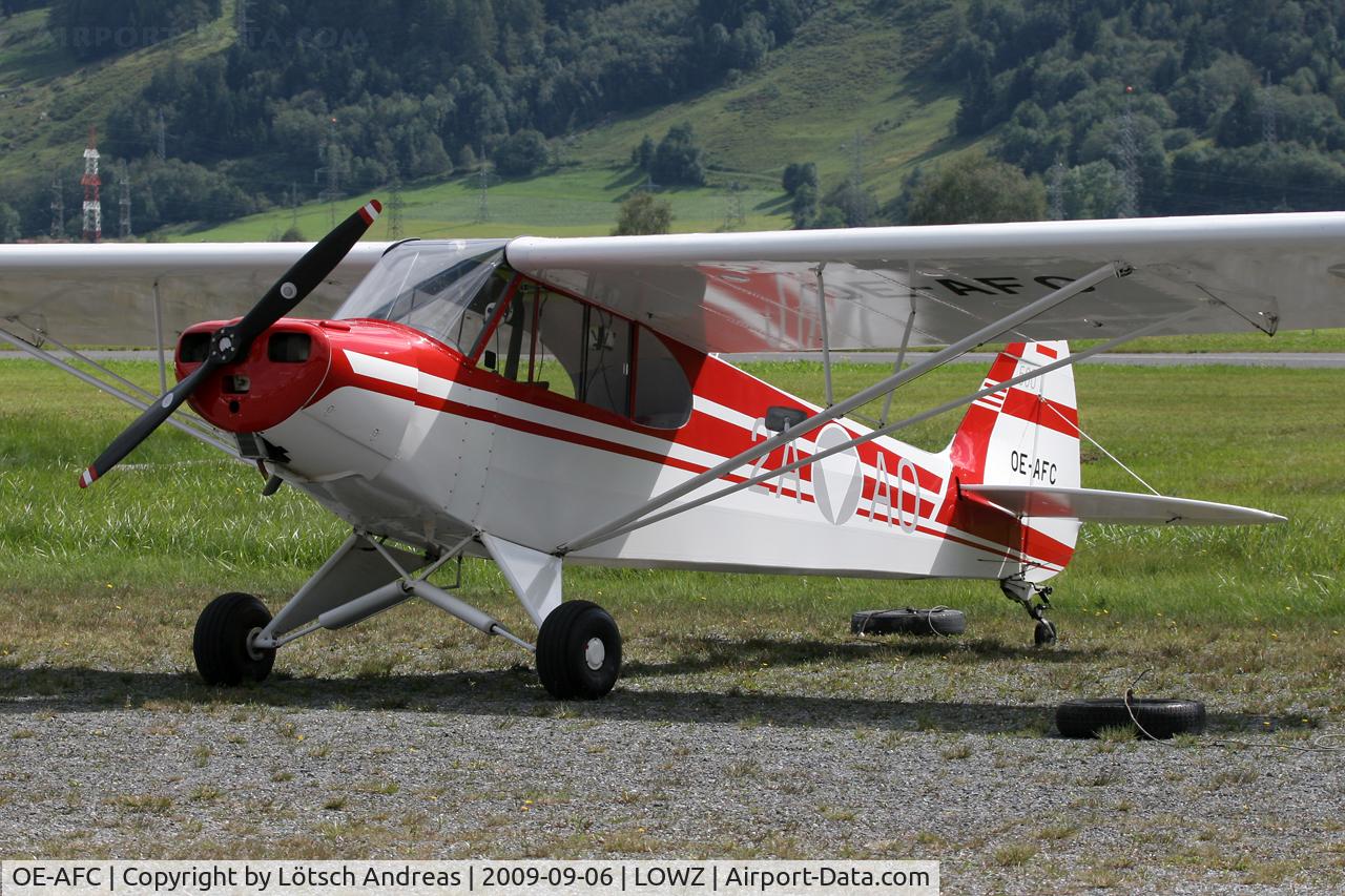 OE-AFC, Piper PA-18 Super Cub C/N 18-5500, Nice Visitor on Air Expo 09