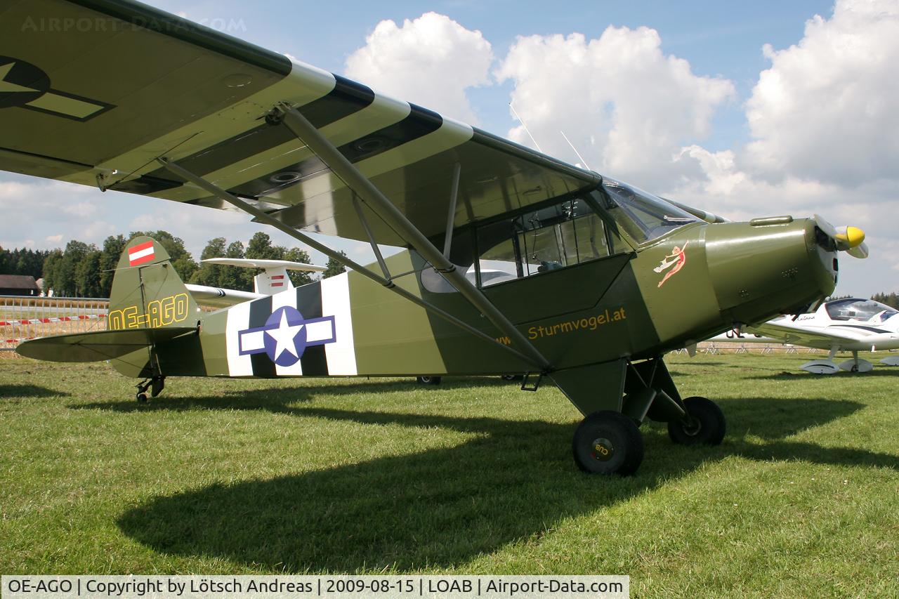 OE-AGO, Piper PA-18 Super Cub C/N 18-156, Airshow Visitor