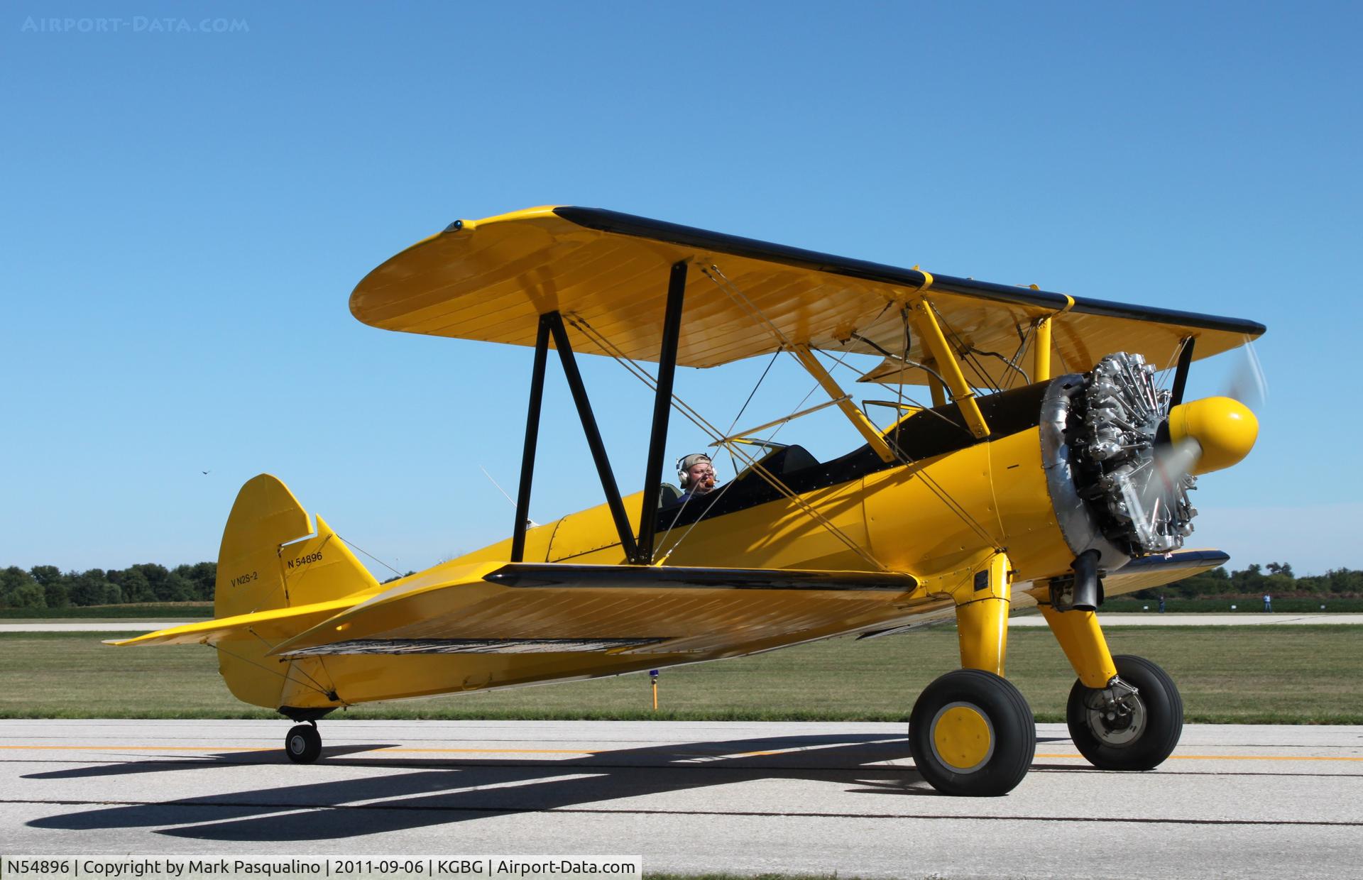 N54896, 1942 Boeing A75L300 C/N 75-1332, Stearman