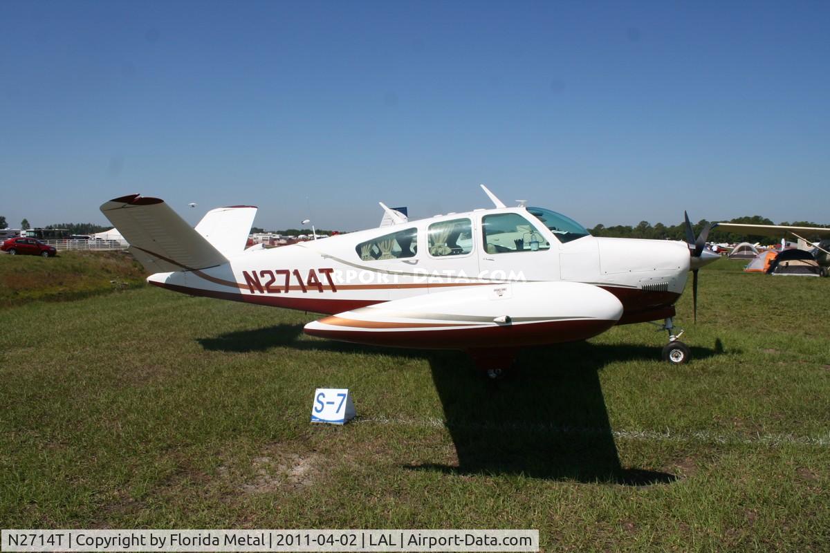 N2714T, 1967 Beech V35 Bonanza C/N D-8438, Beech 35