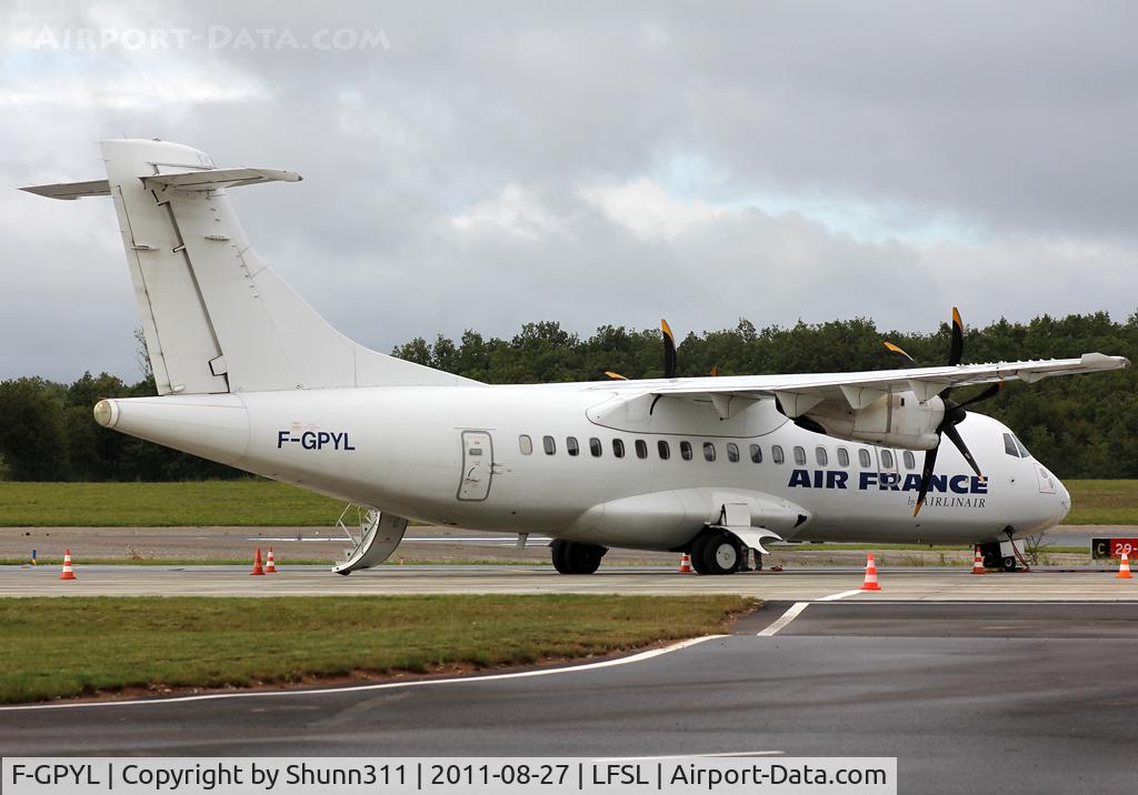 F-GPYL, 1997 ATR 42-500 C/N 542, Parked at the Airport...