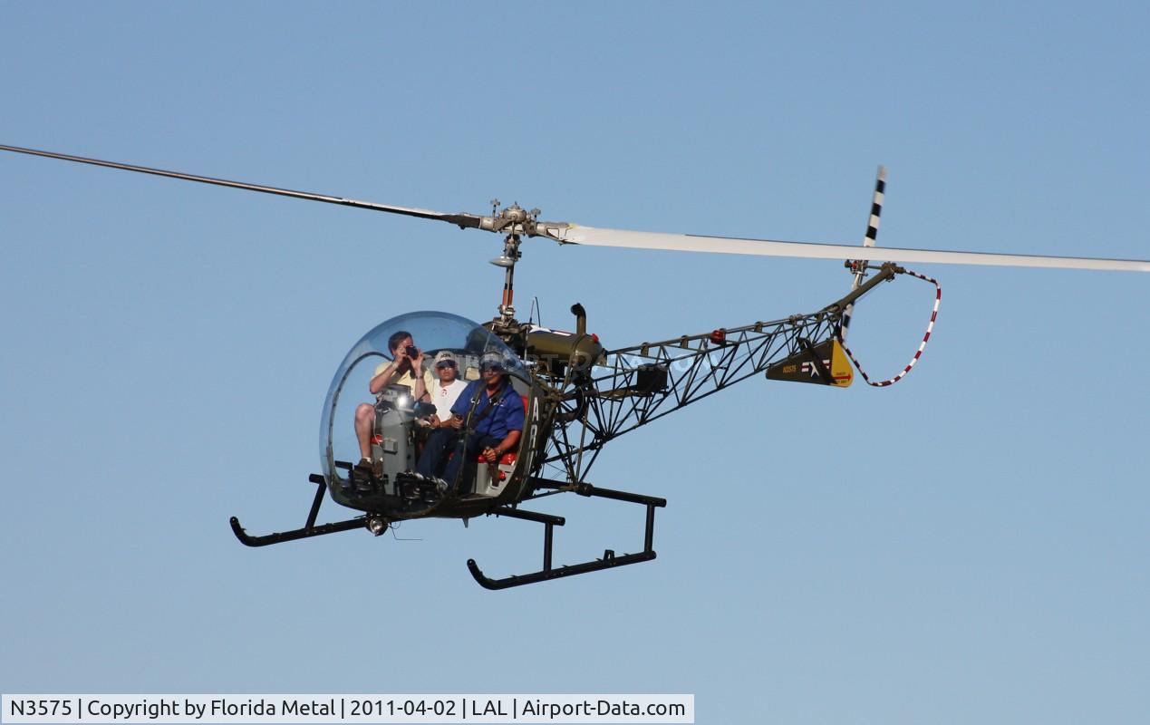 N3575, Bell 47D-1 C/N K-7032, Bell H-13