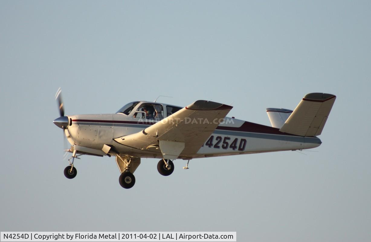 N4254D, 1956 Beech G35 Bonanza C/N D-4471, Beech 35