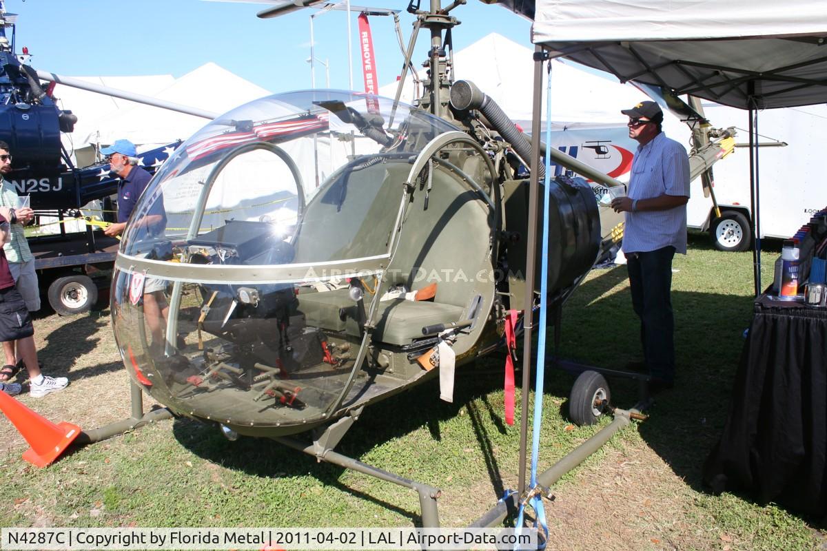 N4287C, 1951 Hiller UH-12A C/N 269, UH-12A