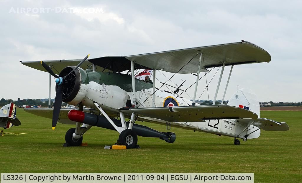 LS326, 1943 Fairey Swordfish Mk.II C/N Not found LS326, SHOT AT DUXFORD