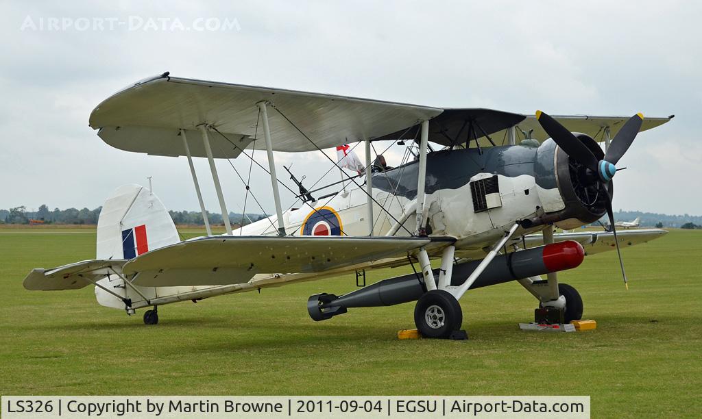 LS326, 1943 Fairey Swordfish Mk.II C/N Not found LS326, SHOT ON A VERY DULL AND RAINY DAY AT DUXFORD