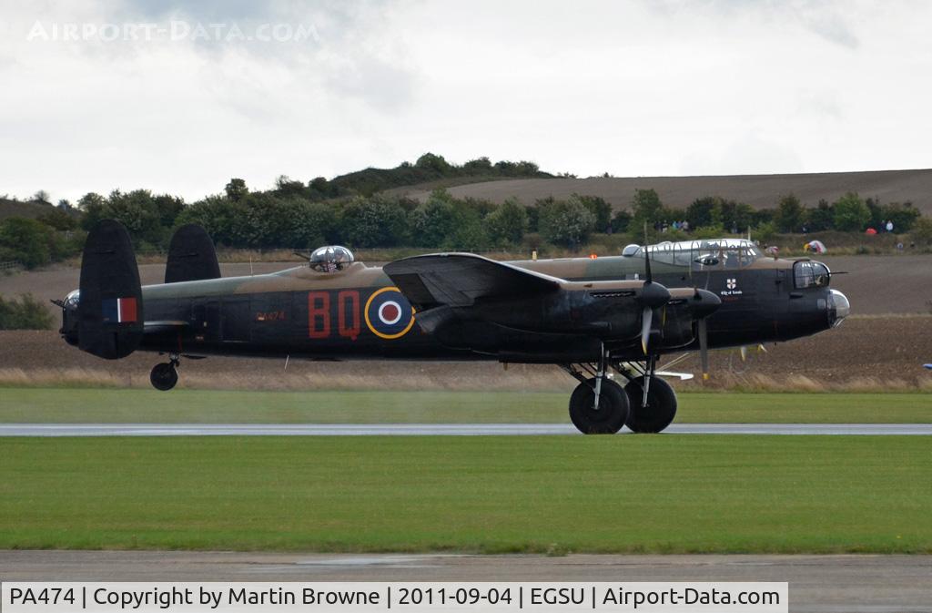 PA474, 1945 Avro 683 Lancaster B1 C/N VACH0052/D2973, SHOT AT DUXFORD