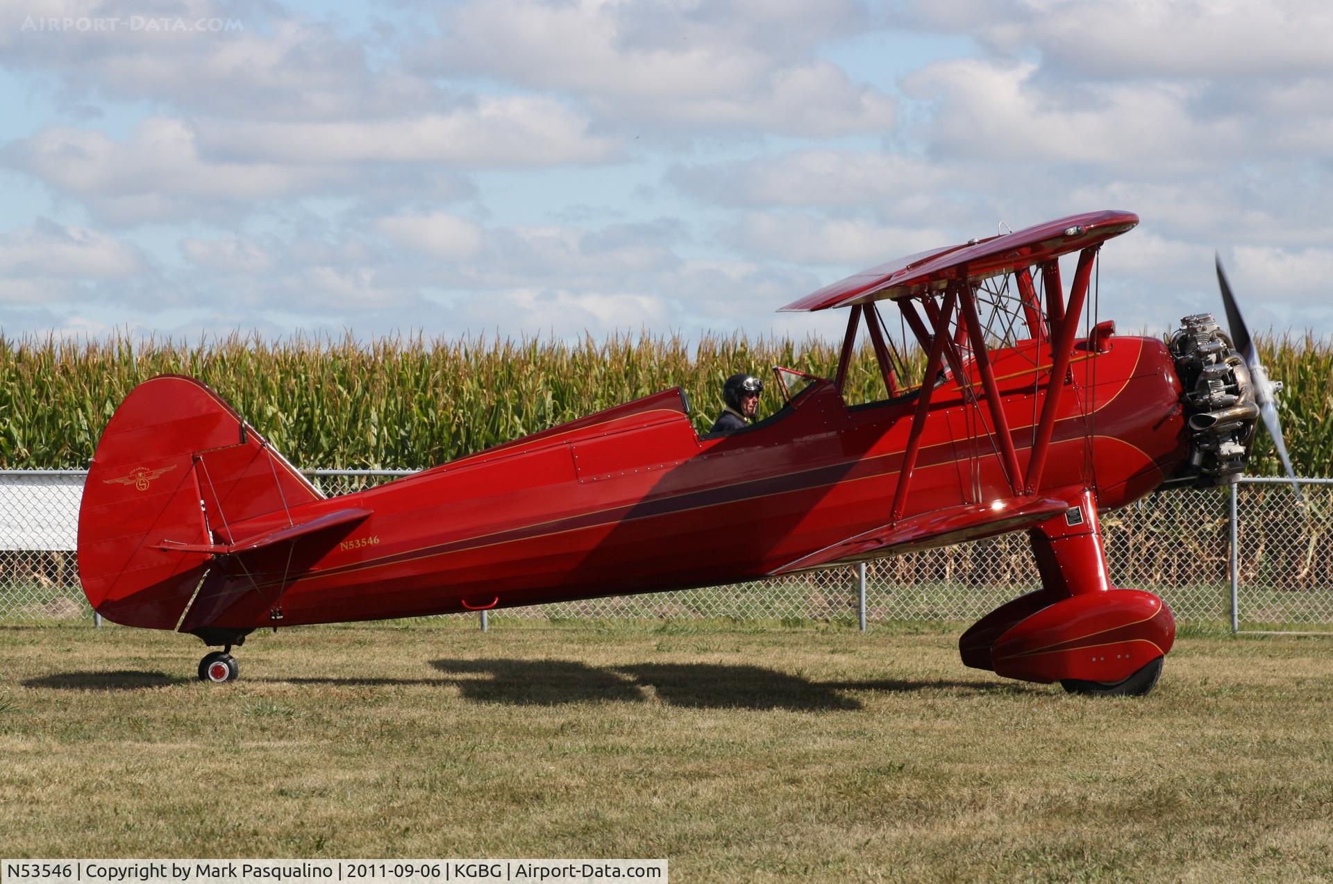 N53546, Boeing E75N1 C/N 75-8649, Stearman