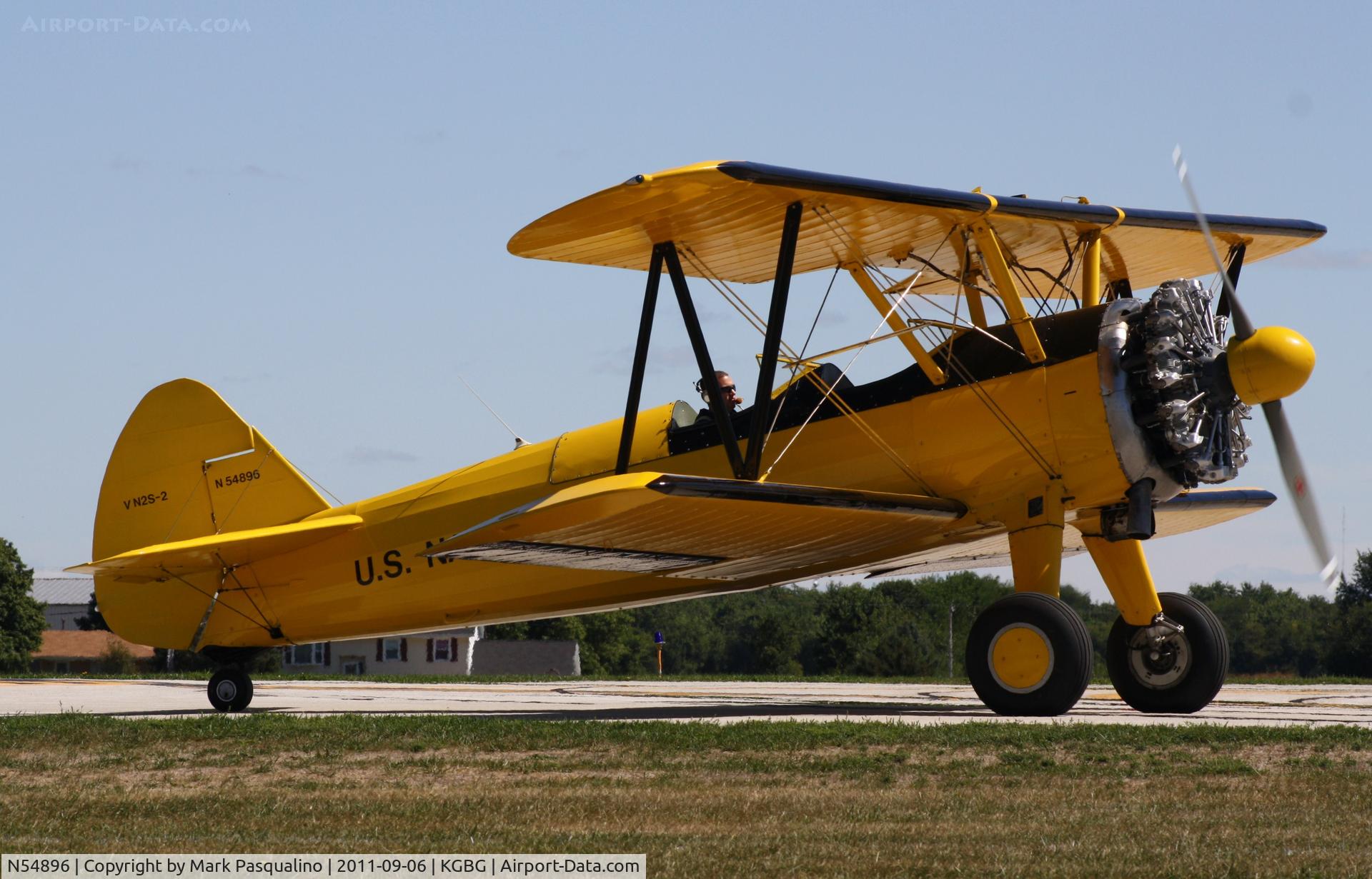N54896, 1942 Boeing A75L300 C/N 75-1332, Stearman