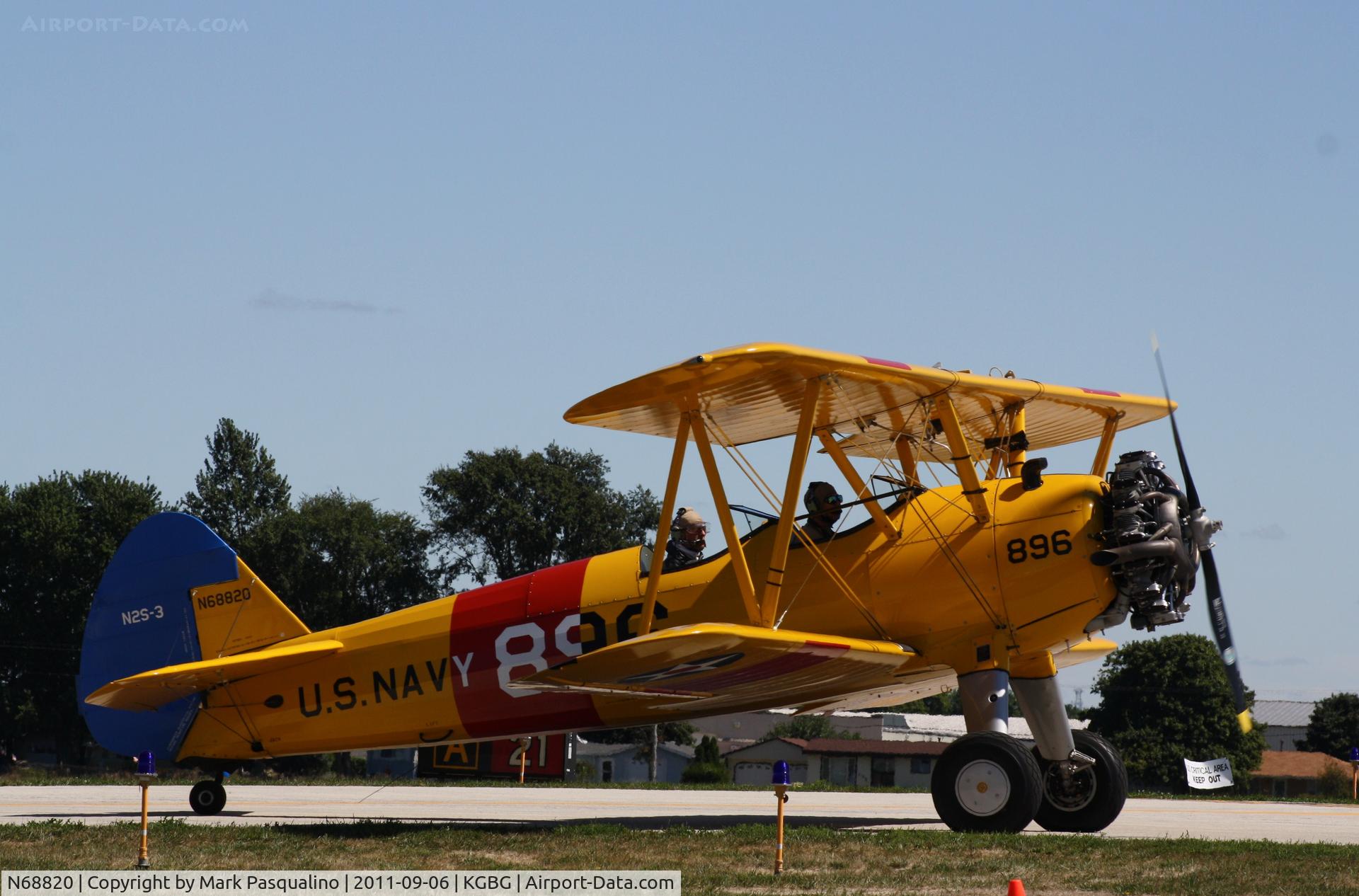N68820, 1944 Boeing A75N1(PT17) C/N 75-5350, Stearman