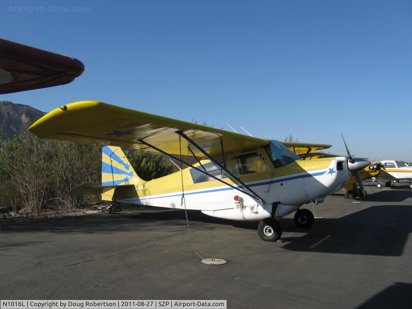 N1016L, 1973 Bellanca 7ECA Citabria Citabria C/N 912-73, 1973 Bellanca 7ECA CITABRIA, Lycoming O-235 115 Hp, long range external belly tank-82 gallons usable, Restricted class