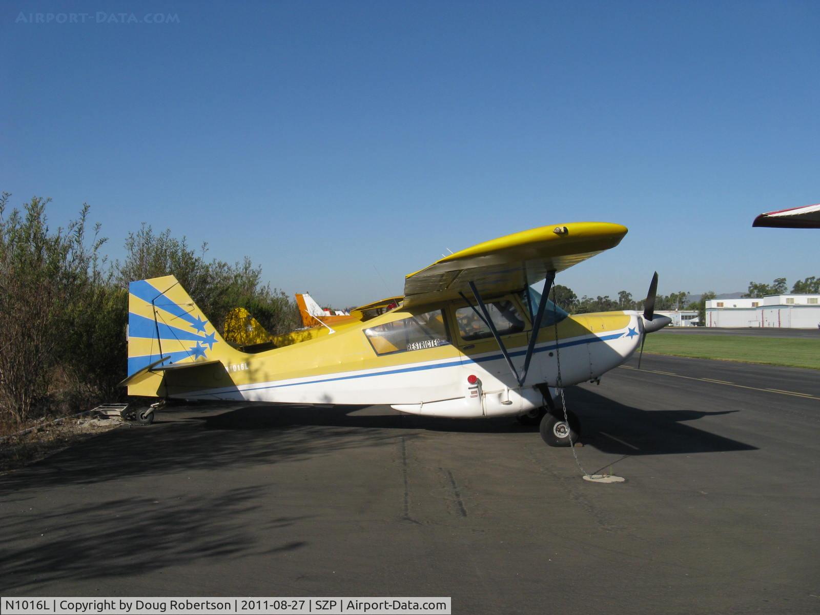 N1016L, 1973 Bellanca 7ECA Citabria Citabria C/N 912-73, 1973 Bellanca 7ECA CITABRIA, Lycoming O-235 115 Hp, long range external belly tank-82 gallons usable, Restricted class