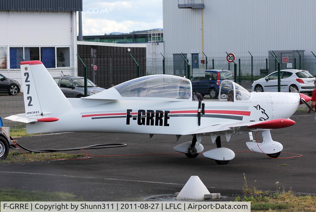 F-GRRE, Issoire APM 20 Lionceau C/N 5, Parked at the Airclub...