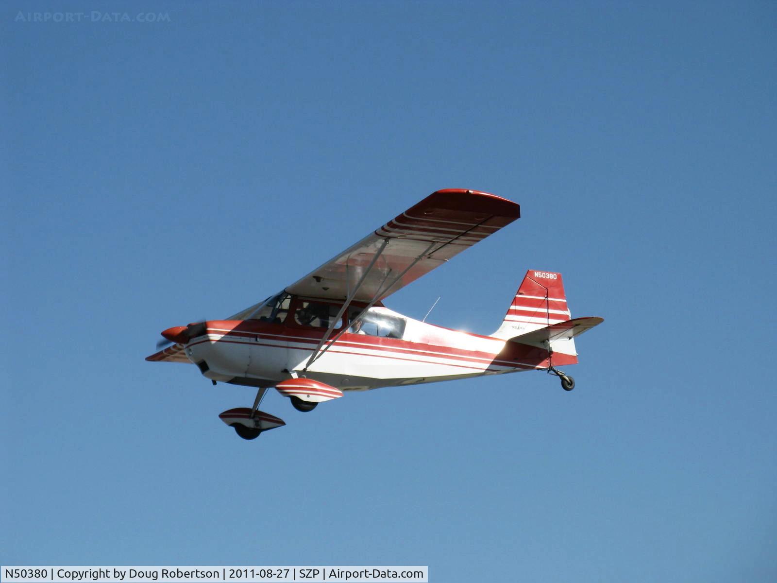 N50380, 1979 Bellanca 7ECA Citabria Citabria C/N 1291-79, 1979 Bellanca 7ECA CITABRIA, Lycoming O-235 115 Hp, on final Rwy 22