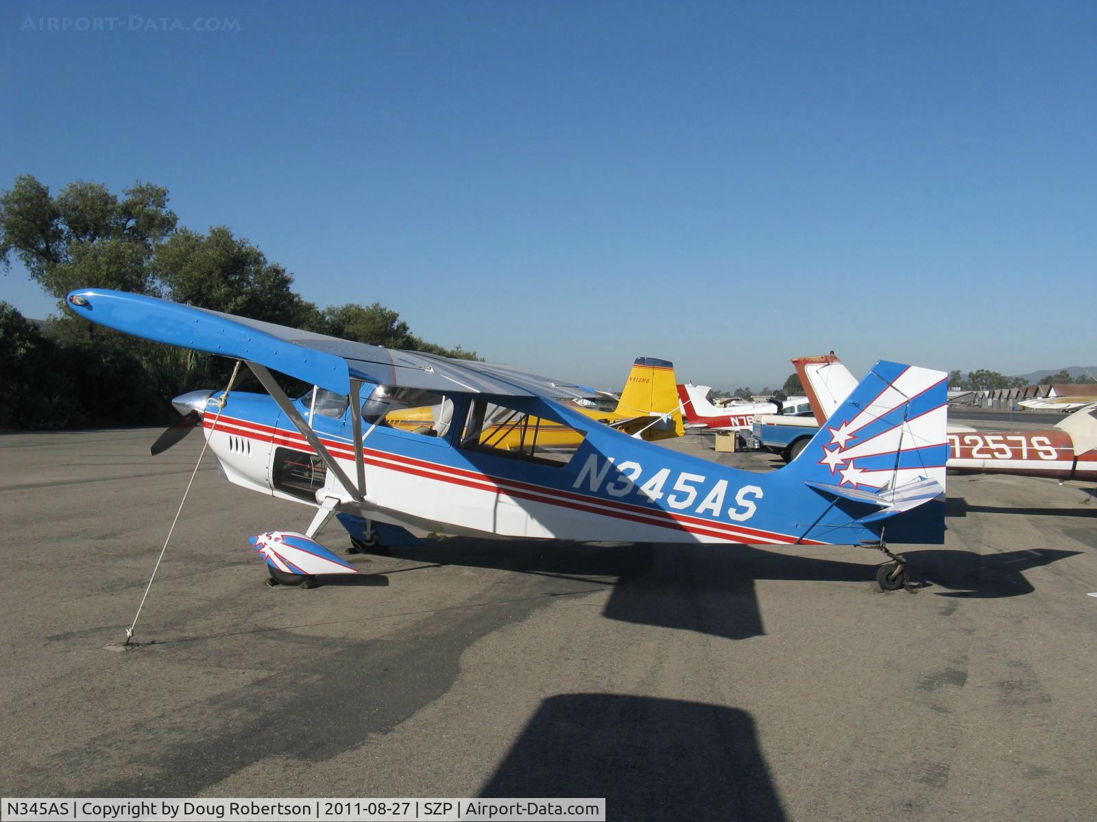 N345AS, 1980 Bellanca 8KCAB Decathlon C/N 592-80, 1980 Bellanca 8KCAB SUPER DECATHLON, Lycoming AEIO-360 180 Hp