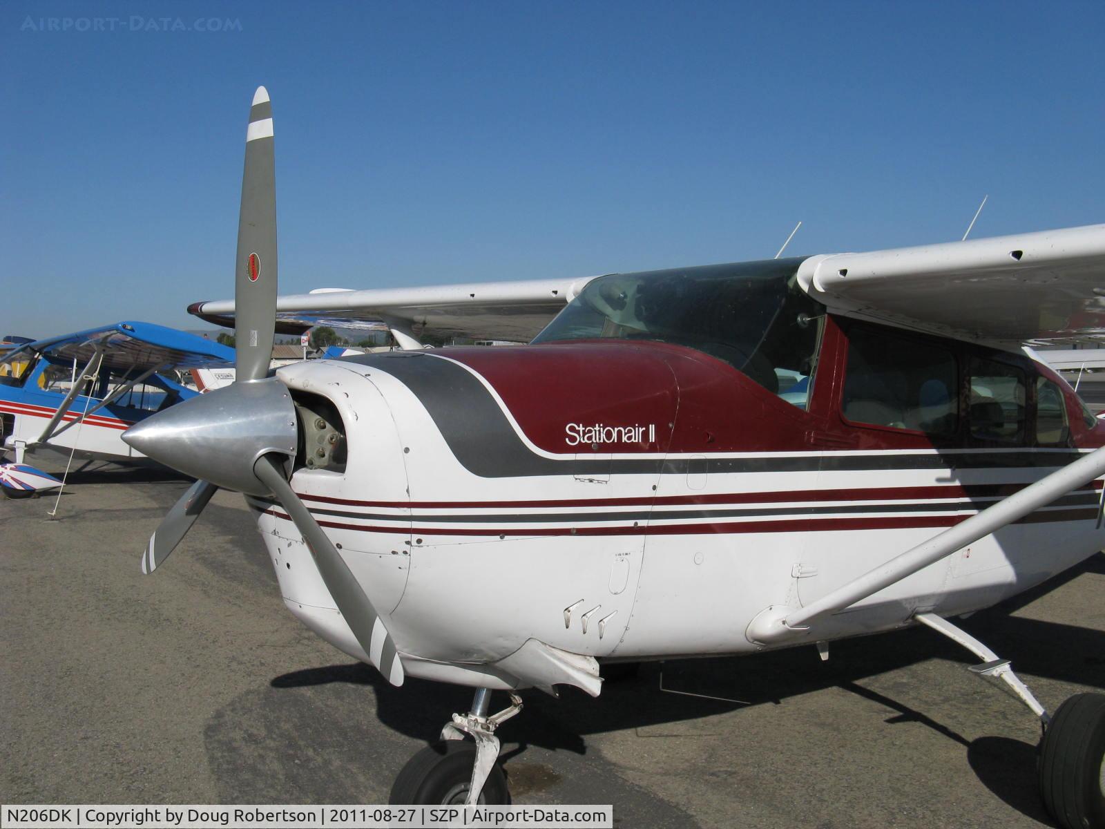 N206DK, 1968 Cessna U206C Super Skywagon C/N U206-1027, 1968 Cessna U206C STATIONAIR II, Continental IO-520 285 Hp, logo