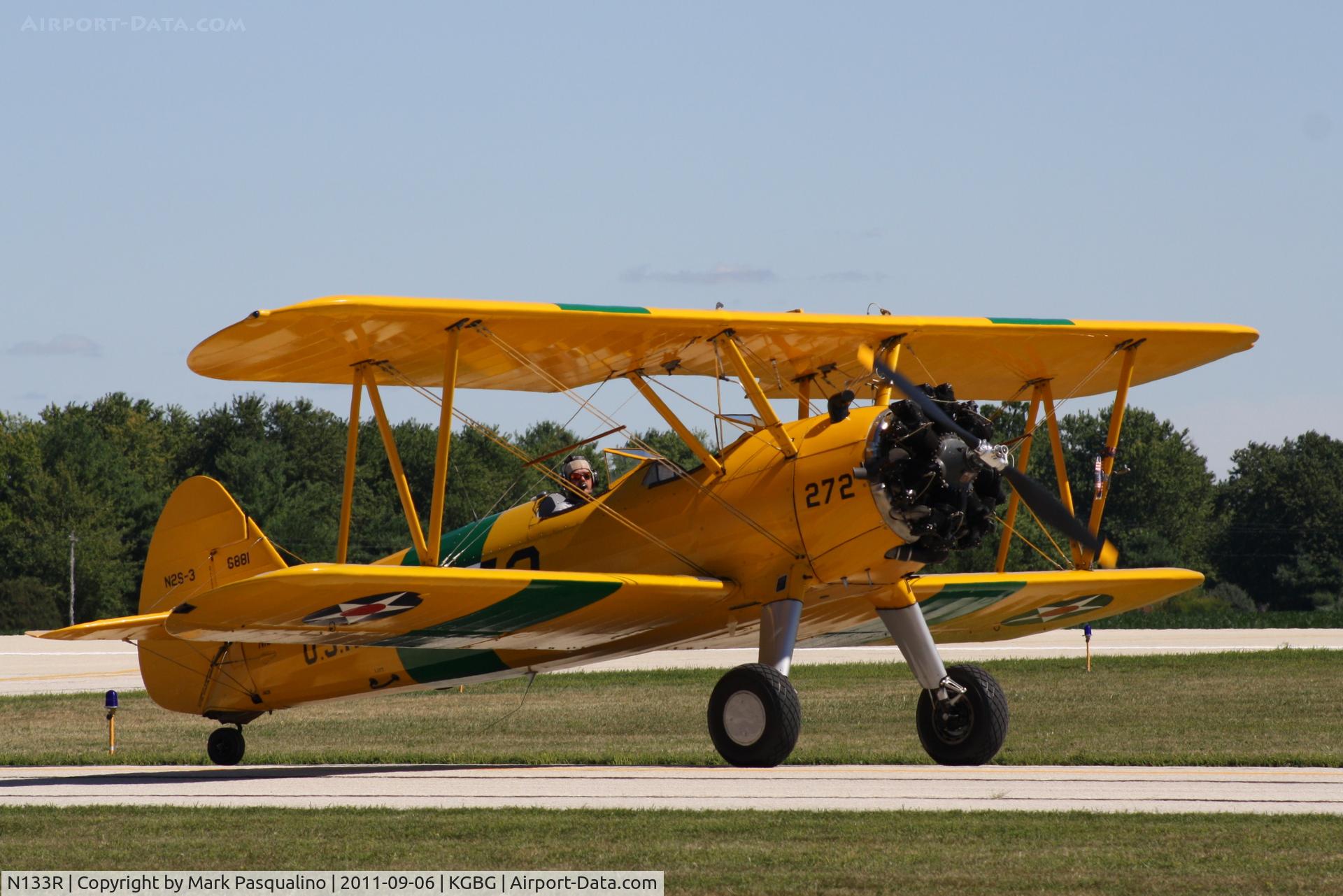 N133R, 1942 Boeing B75N1 C/N 75-6881, Stearman