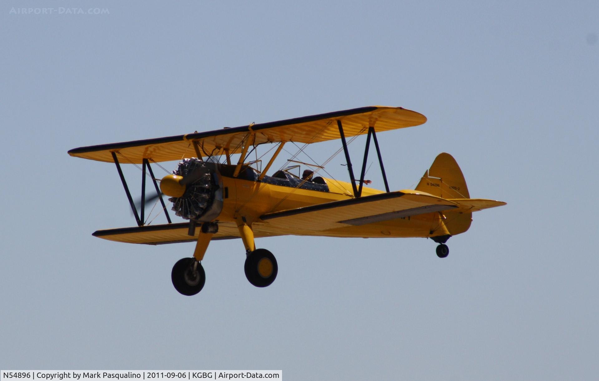 N54896, 1942 Boeing A75L300 C/N 75-1332, Stearman