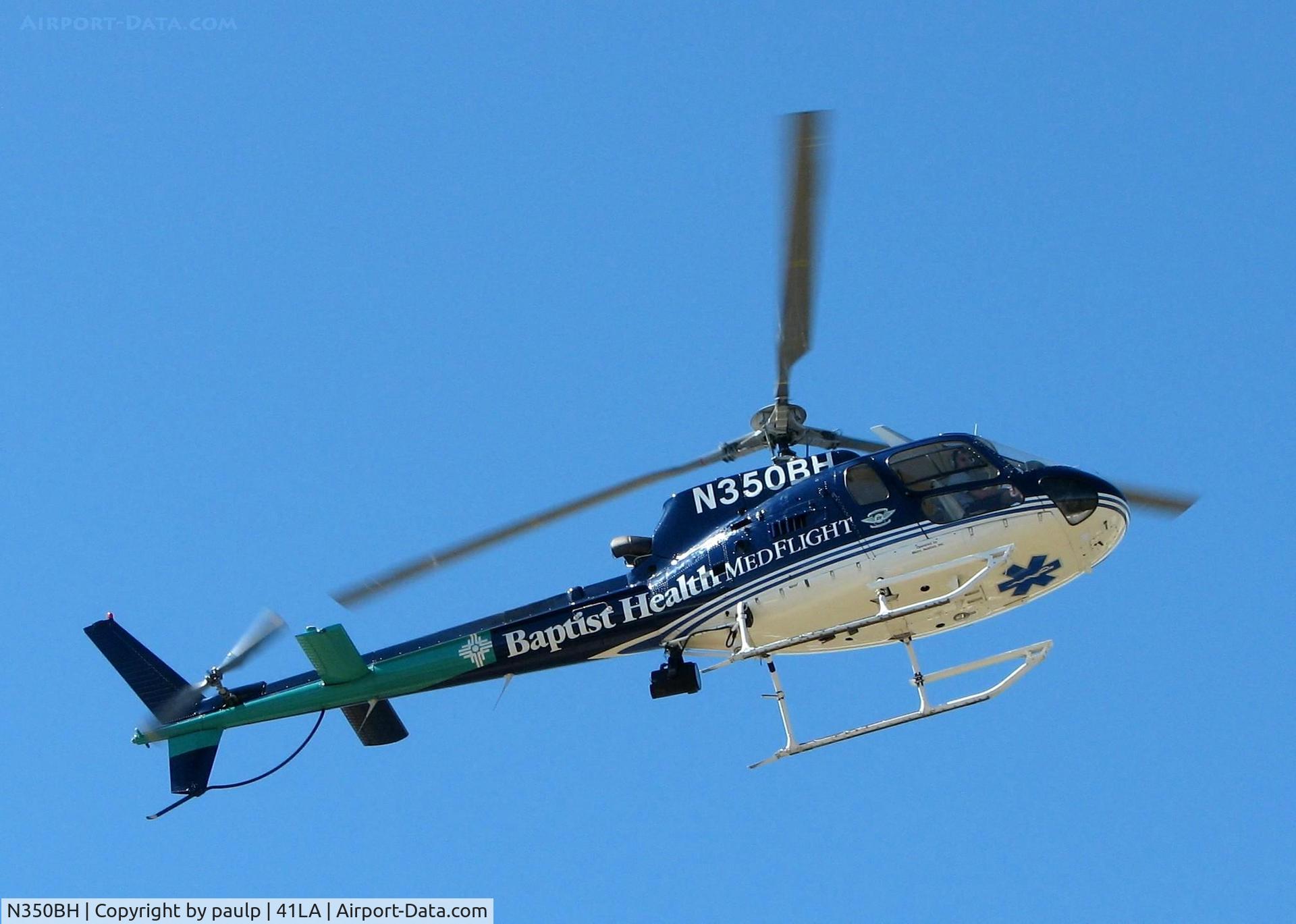 N350BH, Eurocopter AS-350B-2 Ecureuil Ecureuil C/N 2813, At Metro Aviation / Downtown Shreveport.