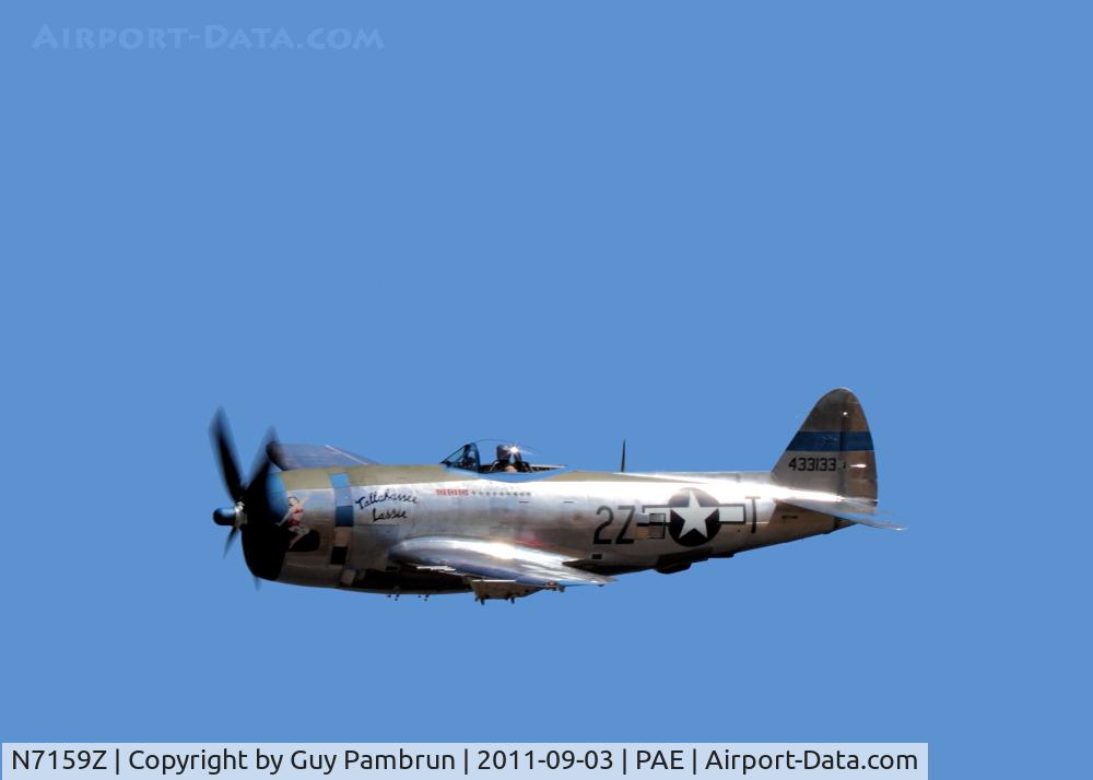 N7159Z, 1945 Republic P-47D Thunderbolt C/N 399-55945, Historic Flight Foundation Vintage Aircraft Weekend