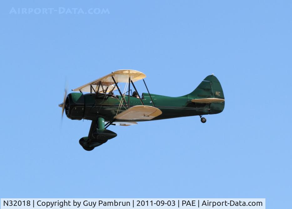 N32018, 1941 Waco UPF-7 C/N 5650, Historic Flight Foundation Vintage Aircraft Weekend