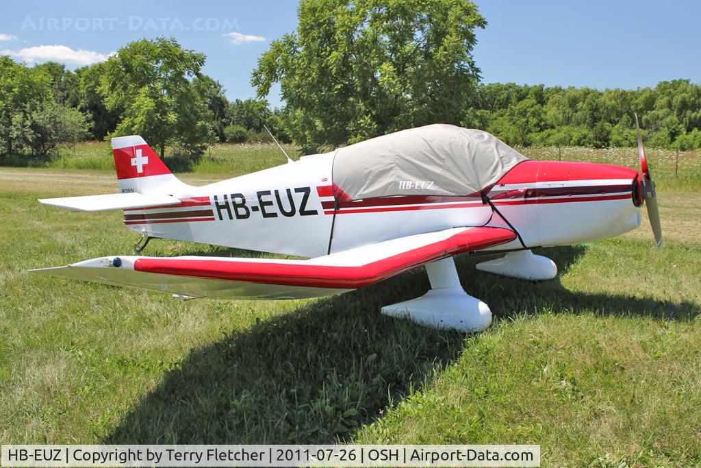 HB-EUZ, 1966 Jodel DR-250-160 Capitaine C/N 70, At 2011 Oshkosh