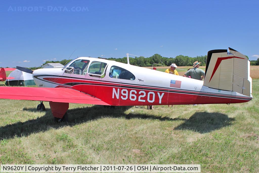 N9620Y, 1962 Beech P35 Bonanza C/N D-7055, At 2011 Oshkosh