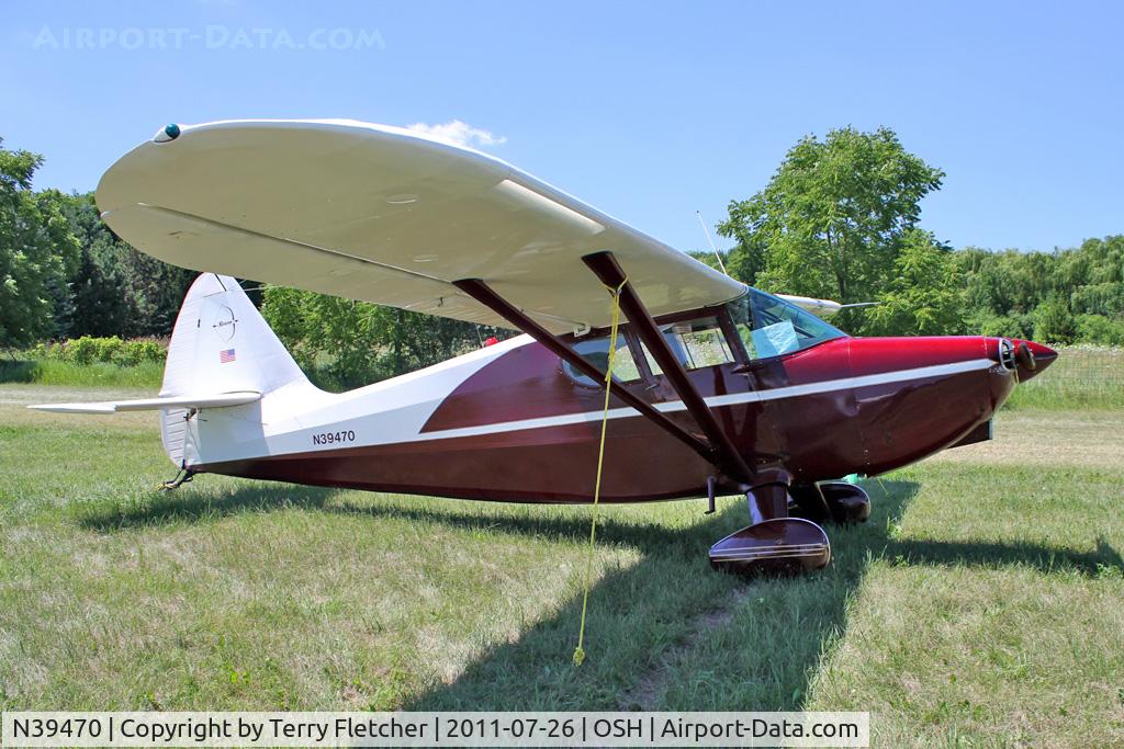N39470, 1946 Stinson 108 Voyager C/N 108-39, At 2011 Oshkosh