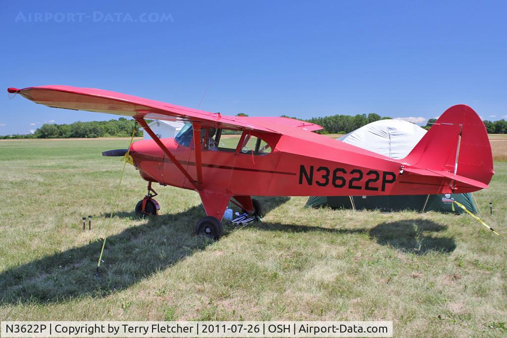 N3622P, 1955 Piper PA-22-150 C/N 22-3355, At 2011 Oshkosh