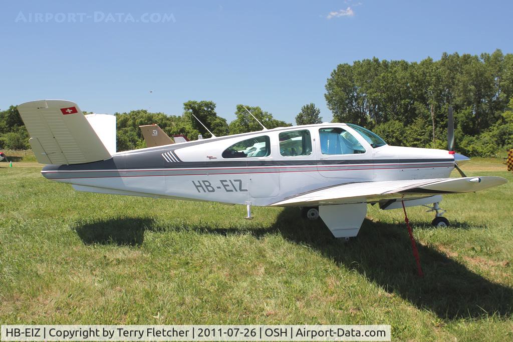 HB-EIZ, 1963 Beech P35 Bonanza C/N D-7105, At 2011 Oshkosh