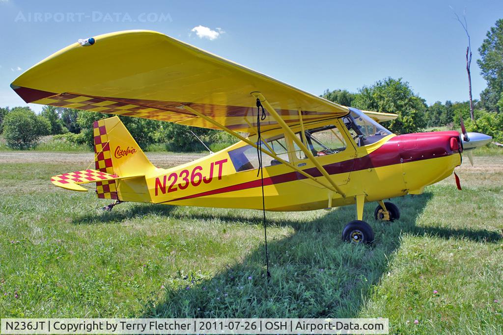 N236JT, 1970 Champion 7ECA Citabria C/N 786-71, At 2011 Oshkosh