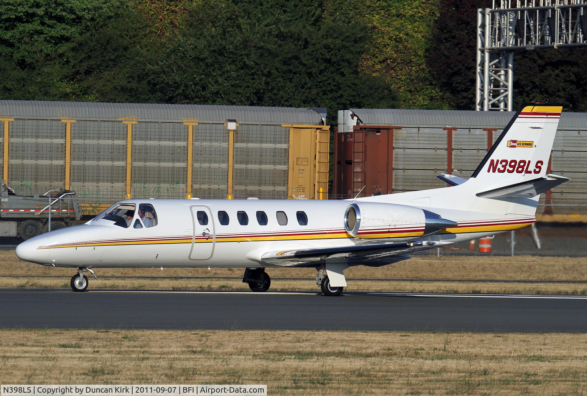 N398LS, 1998 Cessna 550 C/N 550-0853, A quick turn for this Citation