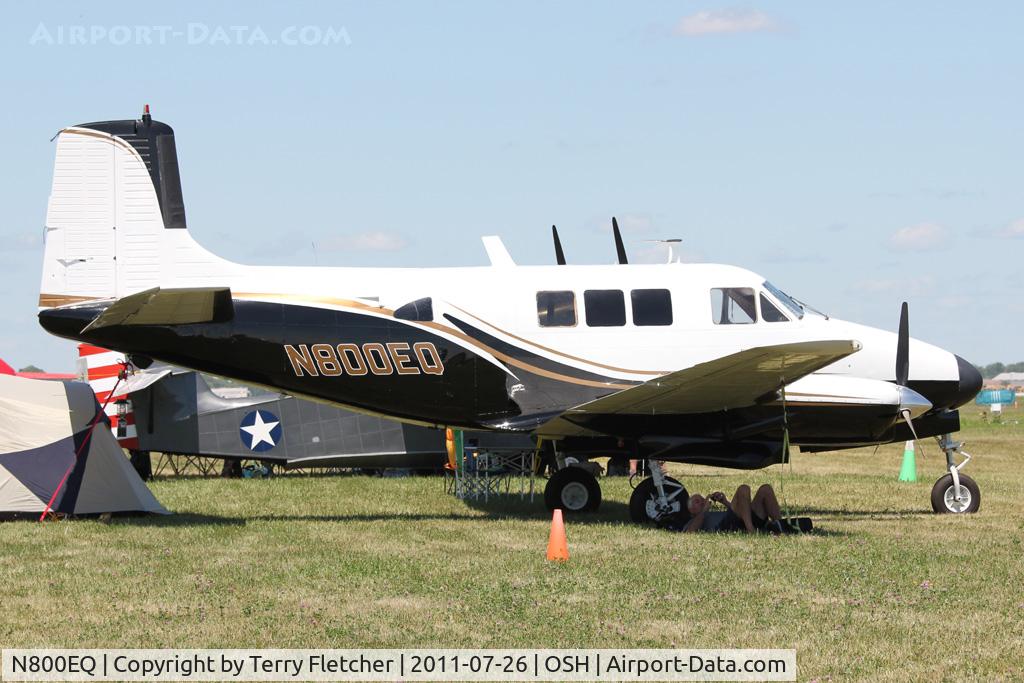 N800EQ, 1960 Beech U-8F Seminole C/N LF.24, At 2011 Oshkosh