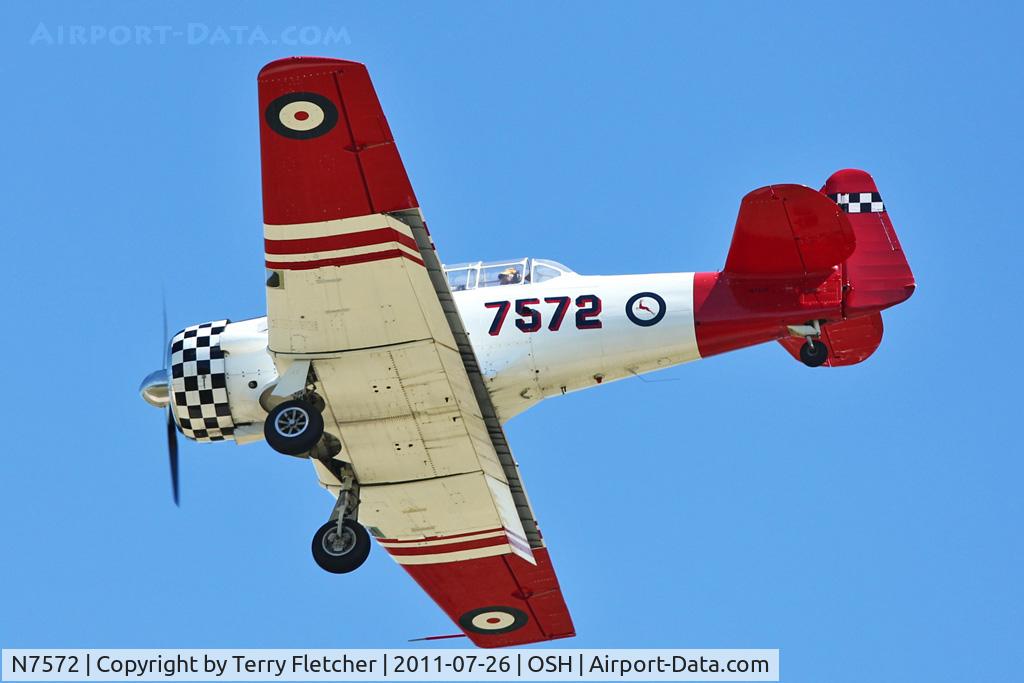 N7572, 1941 North American AT-6D Texan C/N 41-34018, at 2011 Oshkosh
