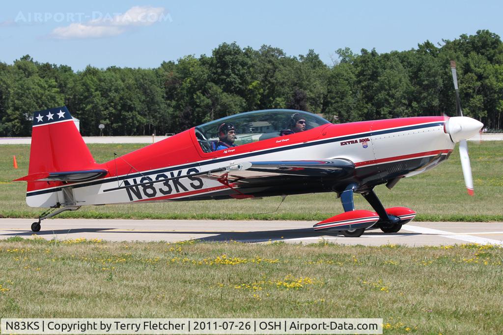 N83KS, 1998 Extra EA-300/L C/N 074, at 2011 Oshkosh