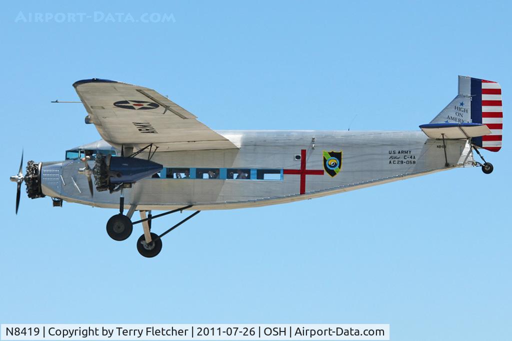 N8419, 1929 Ford 5-AT-C Tri-Motor C/N 58, at 2011 Oshkosh