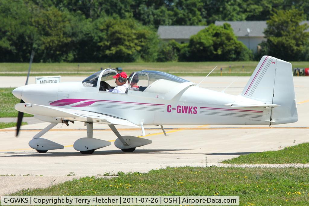 C-GWKS, 1998 Vans RV-6A C/N 60101, at 2011 Oshkosh