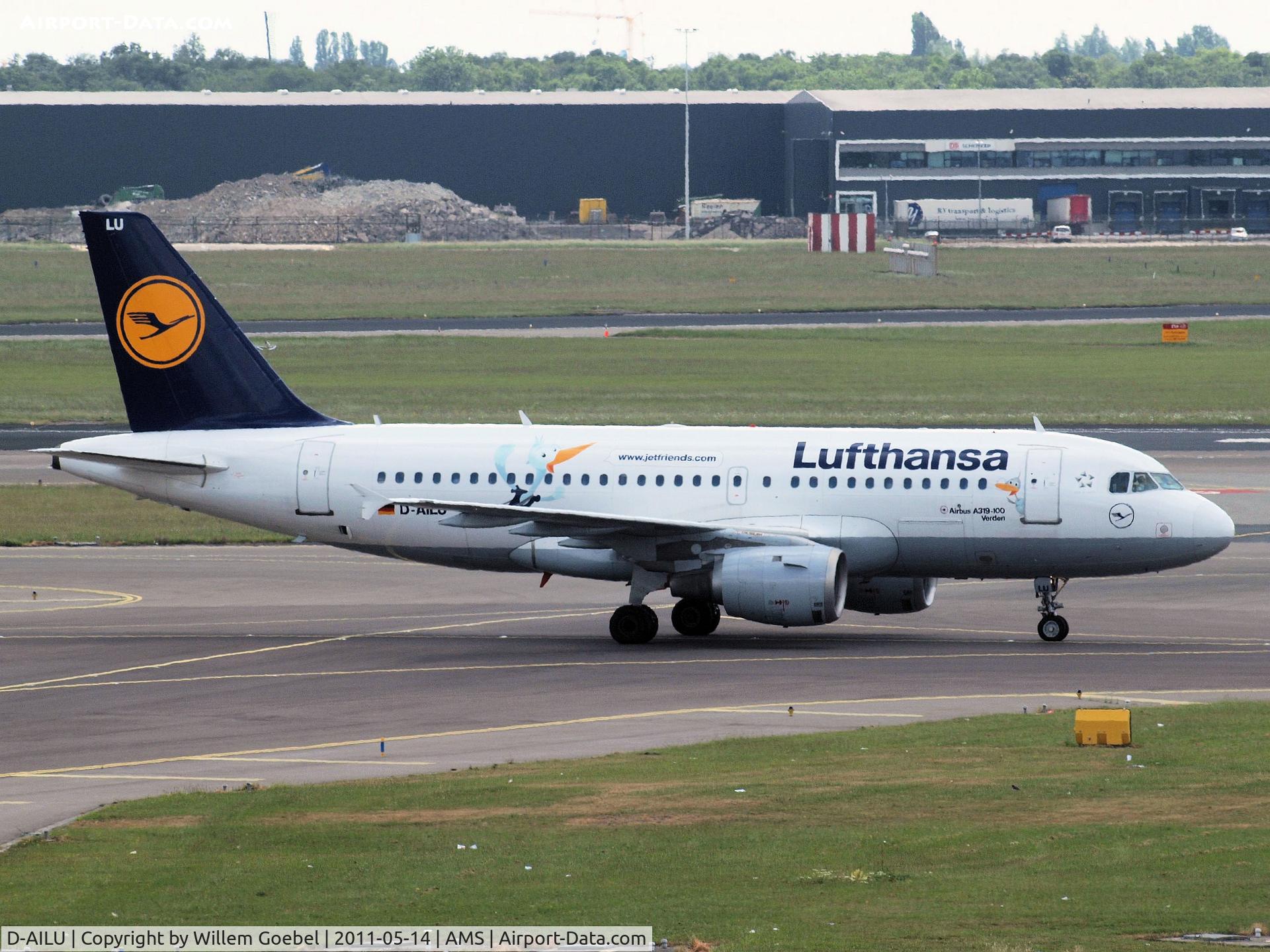 D-AILU, 1997 Airbus A319-114 C/N 744, Special Colours 