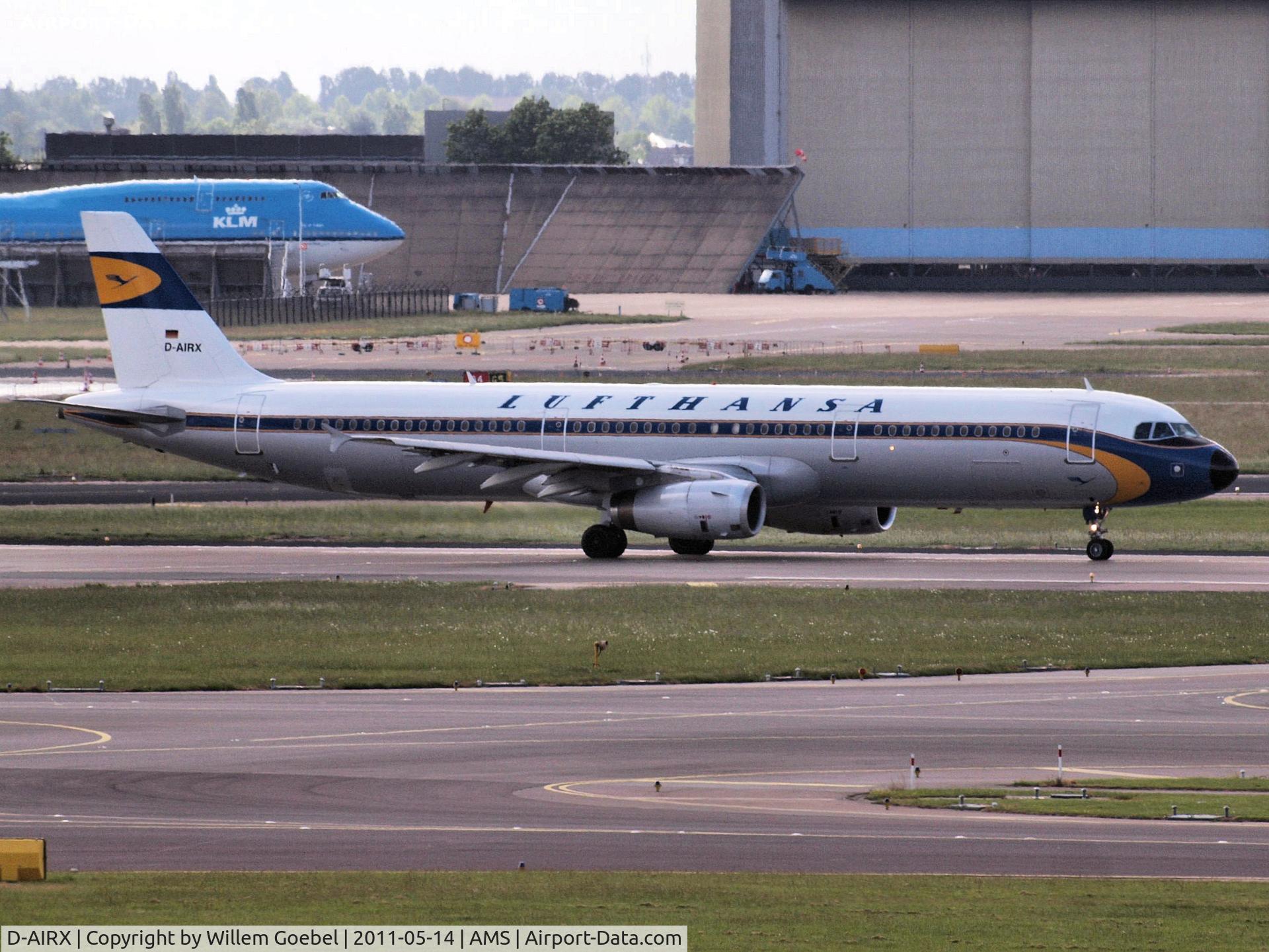 D-AIRX, 1998 Airbus A321-131 C/N 0887, 